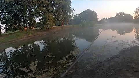 Top water fishing with frog