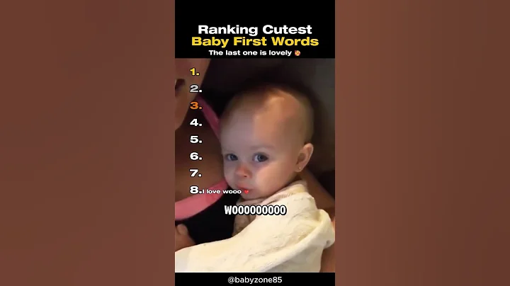 Ranking Cutest Baby First Words 👶