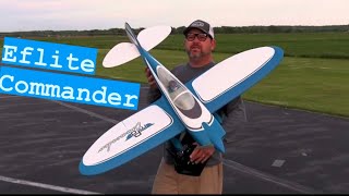 NEW RC Plane!! E-Flite Commander mPd 1.4m RC Airplane