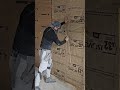 Ferraillage et lainage doublage Optima !Prêt a plaquer #renovation #isolation #construction