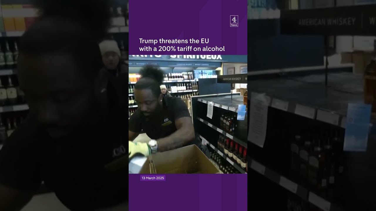 Trump Threatens The EU With A 200 Tariff On Alcohol