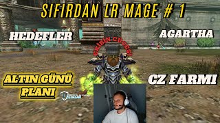 KNİGHT ONLİNE SIFIRDAN LR MAGE... CZ FARM #knightonline