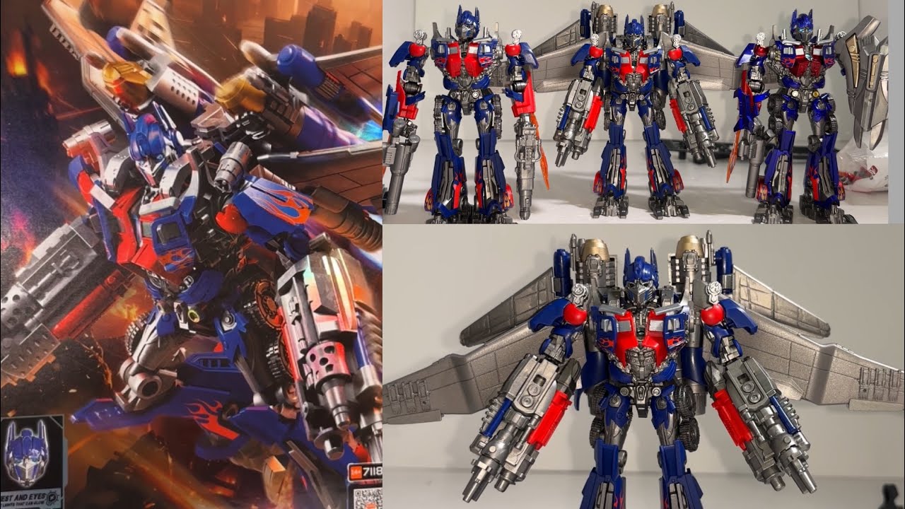 ITS SO GOOD! Transformers dark of the moon Jet Wing Optimus prime