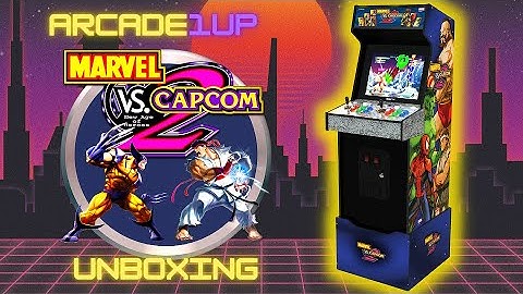Marvel vs Capcom 2 - Arcade1UP: The Ultimate Gaming Nostalgia Trip! Unboxing #mvc2 #marvelvscapcom2