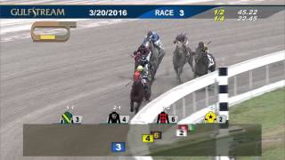 Gulfstream Park Race 3 | March 20, 2016