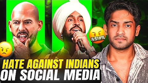 HATE AGAINST INDIANS ON SOCIAL MEDIA FT DILJIT @diljitdosanjh  & ANDREW TATE! @Thugesh