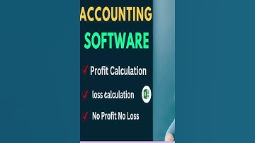 Fully Automatic Accounting software  in Excel | learning Center