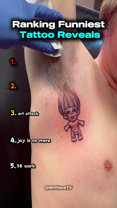 Ranking Funniest Tattoo Reveals Moments