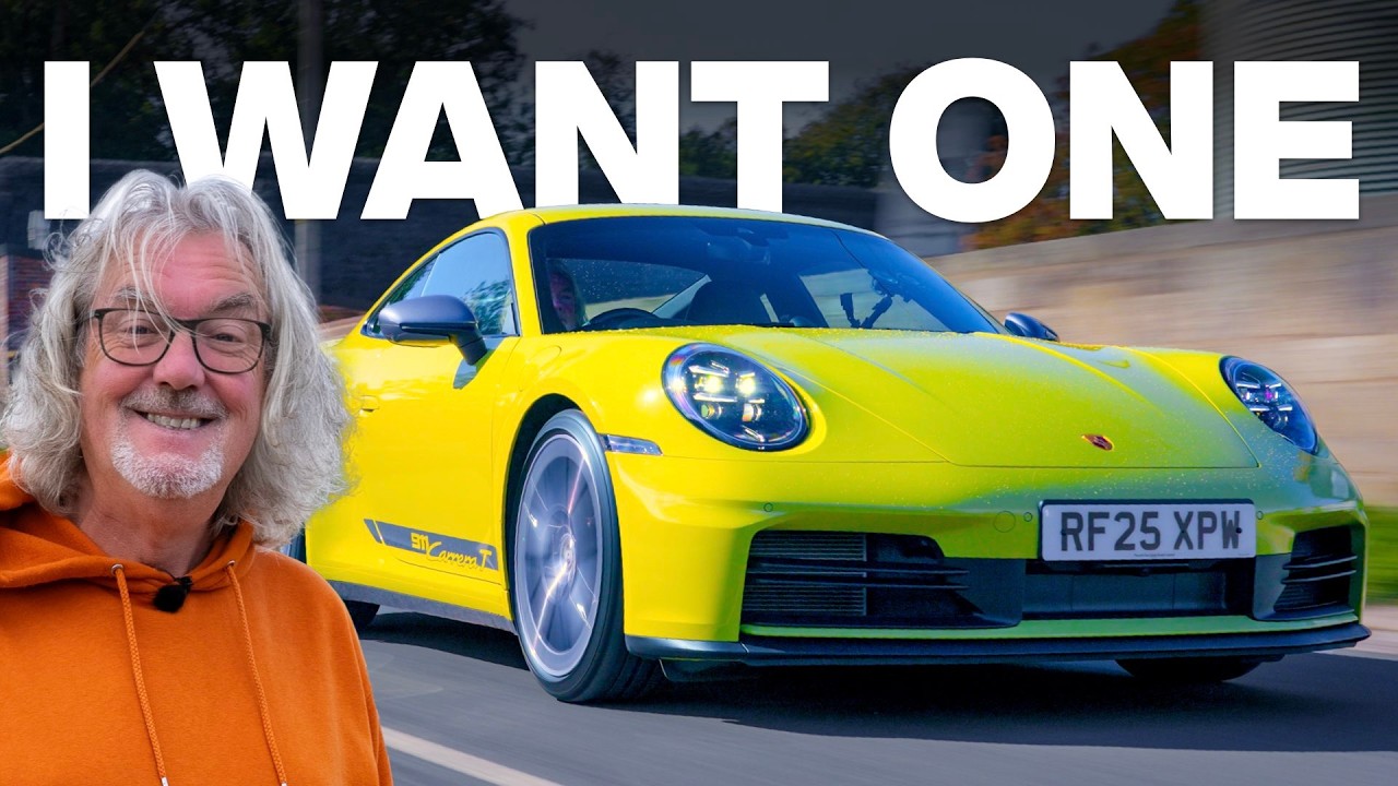 Джеймс Мэй НАКОНЕЦ-ТО сел за руль нового Porsche 911T