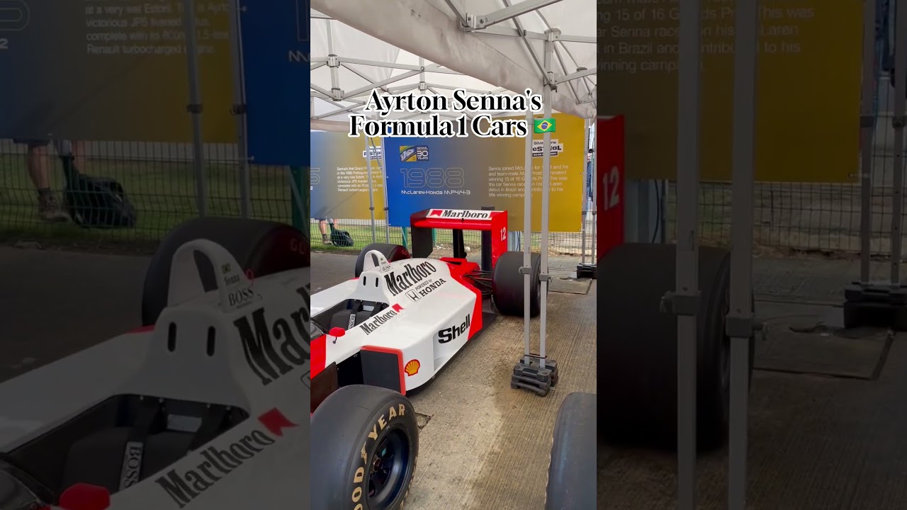 Ayrton Senna's F1 Cars