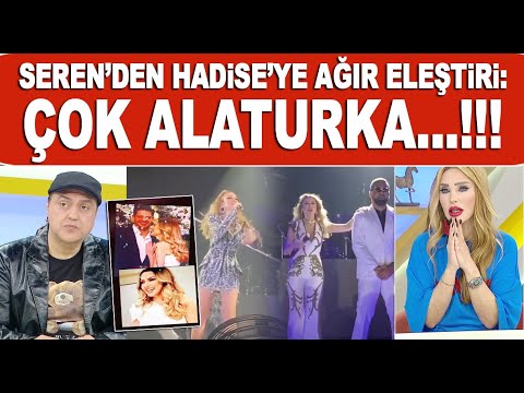 Hadise nişan fotoğraflarını yayınladı! Seren Serengil'den Hadise'ye kıyafet eleştirisi!