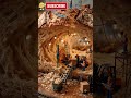 🍞 Tiny Workers Built a Secret Metro Inside Bread⛏️ Mini Workers Excavating Massive Bread Caves