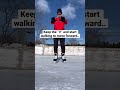 How to Ice Skate 🔥🤯 #iceskating #skating #tutorial #tips #shorts