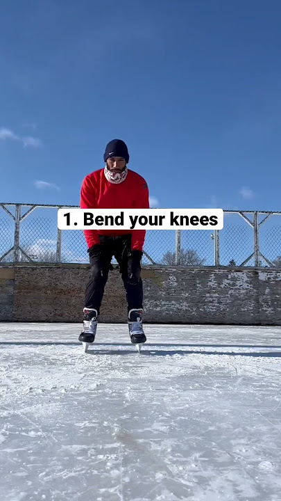How to Ice Skate 🔥🤯 #iceskating #skating #tutorial #tips #shorts