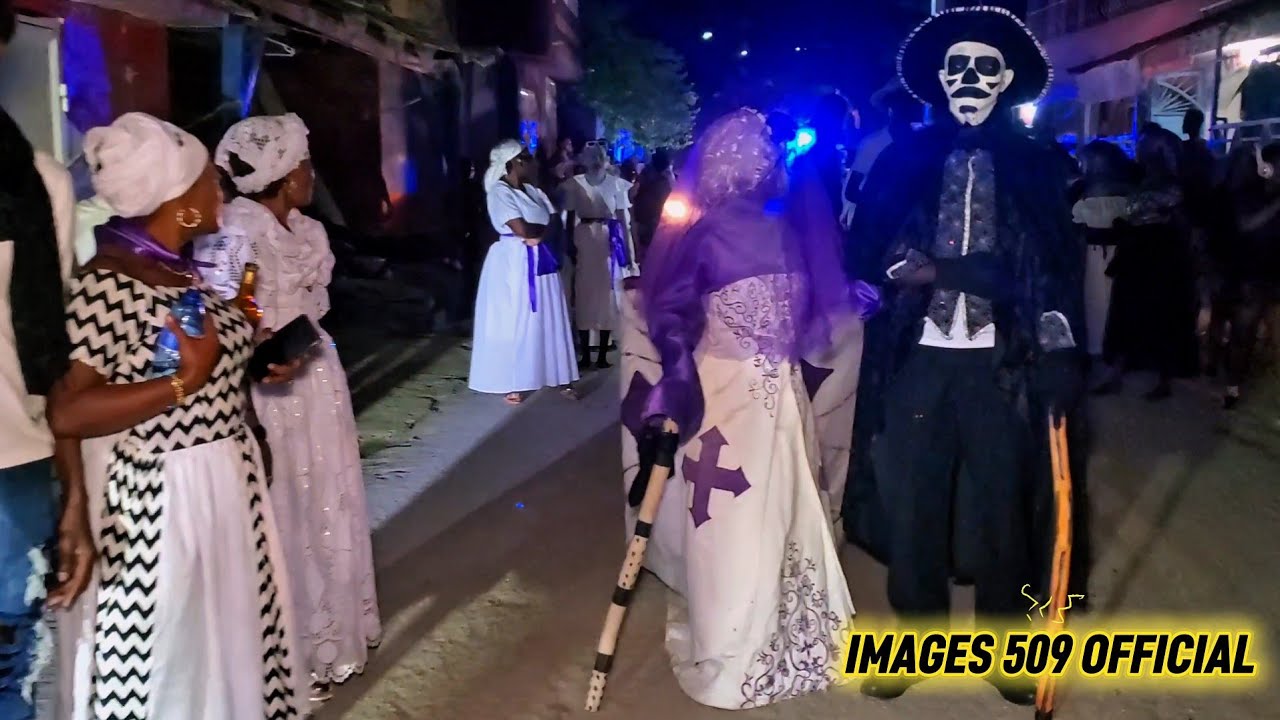 ДУХИ НА УЛИЦАХ 1 НОЯБРЯ В ГОРОДЕ ЖАКМЕЛЬ (РЕЗЕРВНАЯ ВЕРСИЯ 54)