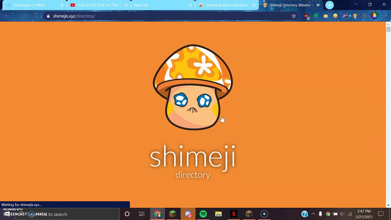 Among Us Shimeji For Google Chrome™