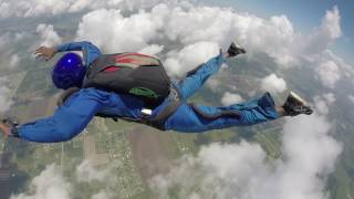 Alan Skydive - 360 Turns with Instructor Chris