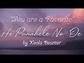 He Punahele No 'Oe ("You are a Favorite") by Keola Beamer