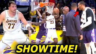 Showtime Lolobron May Nabaliw Sa Ginawa Ni Lebron, Di Umubra Si Brodie Sa Trashtalkan Kay Luka