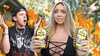 GIRLFRIEND TRIES ONE CHIP CHALLENGE