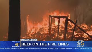 Lightning Fires: Wednesday Morning Updates On The CZU, LNU and SCU Complex Fires