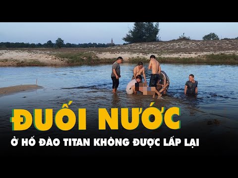 Video Học sinh đuối nước ở hố đào titan không được lấp lại - YouTube