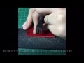 【レザークラフト】菱目打ちの使い方【初心者向け】