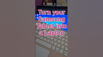 Turn your Samsung Tablet into a Laptop #shorts