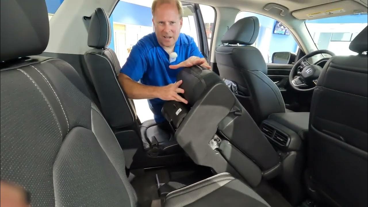 2023 Honda Pilot Tutorials - How To Remove The Middle Seat From The