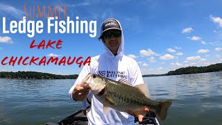 Ledge Fishing The TENNESSEE RIVER (Lake Chickamauga) with Jason From BassBoatElectronics.com