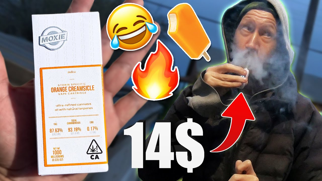This ORANGE CREAMSICLE made him CHOKE! | LIQUID MOXIE | CHEAP CARTS #42