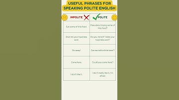 Advanced English: Navigating Impolite and Polite Expressions