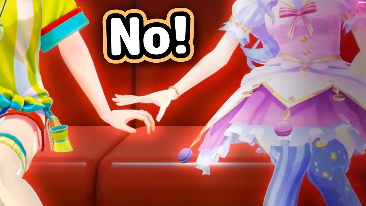 Luna Tries Holding Subaru's Hand But Gets Rejected【Hololive】