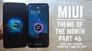 Miui 11 best theme of the month part 46 / Oxygen os theme / amazing charge and boot / hindi