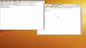 [Socket] Server & Client @ Ubuntu