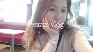exam vlog: как я сдавала экзамены, мои эмоции, прогулка с друзьями
