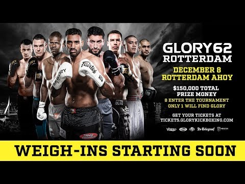 GLORY 62 Rotterdam: Weigh-ins