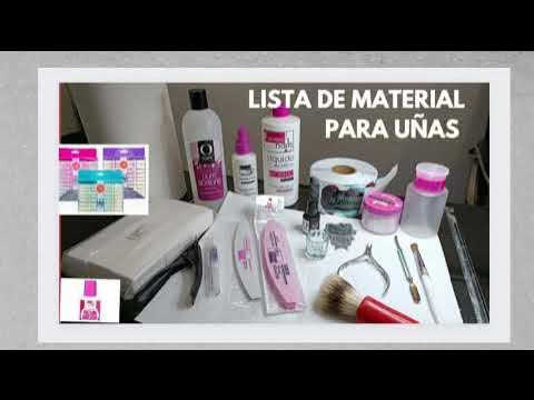 lista de material para aplicación de uñas acrílicas - thptnganamst.edu.vn