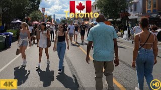 Taste of the Danforth Walking Tour 2023 || Virtual Tour Toronto Greektown Walk