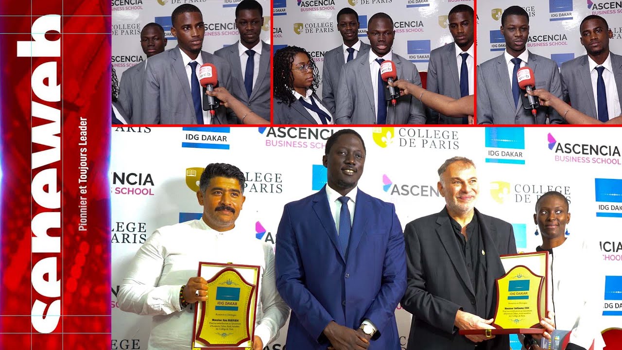 Lancement programme Ascencia avec IDG Dakar et le Collège de Paris