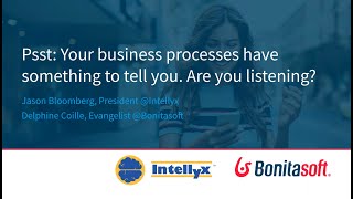 [Process Mining] Psst: Your business processes have something to tell you. Are you listening?