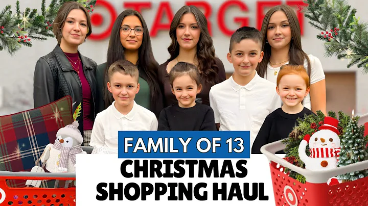 Massive $955 Target + Mall Haul | Christmas Finds 🎄 Family of 13