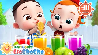 Jogo de Frutas 🍊🥝🍇 | Compilação | LiaChaCha em Português - Música Infantil & Canção de Ninar screenshot 4