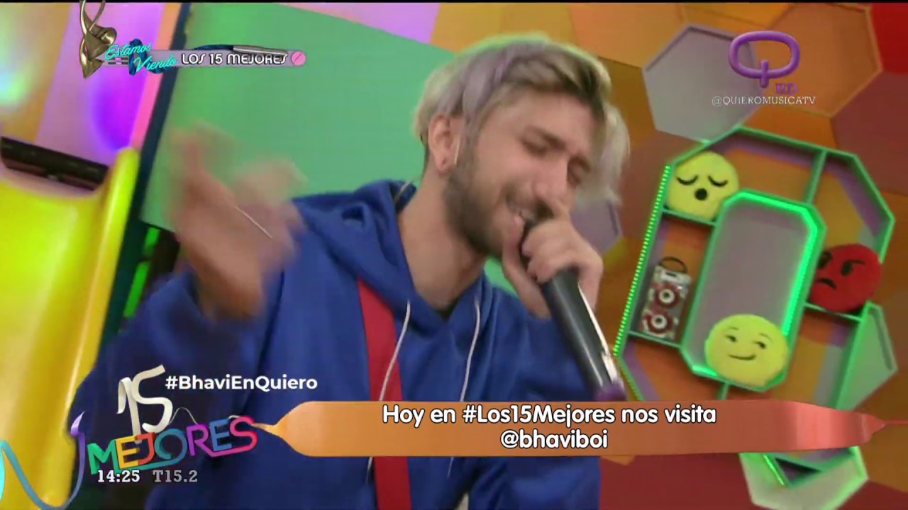 Bhavi cantó `Glitter´ en vivo en Los 15 Mejores canción de hielo y fuego