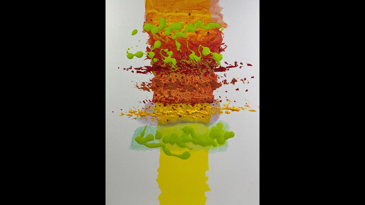 Acrylic Painting Applications of Gels and Mediums YouTube