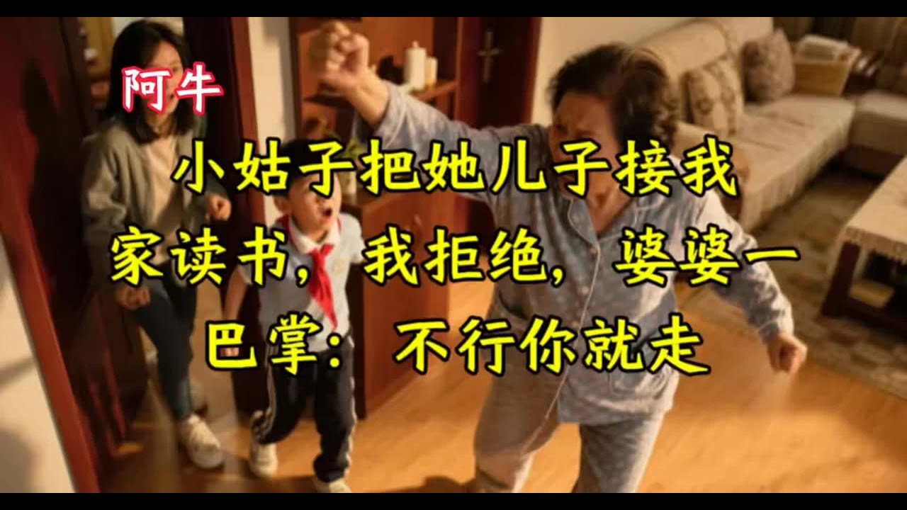 小姑子把她兒子接我家讀書，我拒絕，婆婆一巴掌：不行你就走 #家庭故事 #情感纠葛 #人生百态 #真实经历 #社会现象