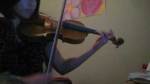 Stephanie Lowe Bach prelude on violin