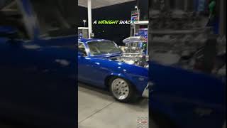 Gas Station Symphony: Pure American Muscle! 🔊🇺🇸