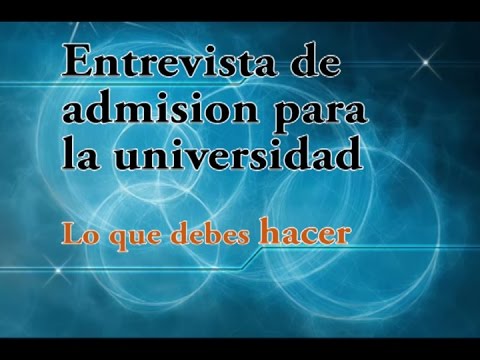 Que Ponerse Para Una Entrevista Universitaria