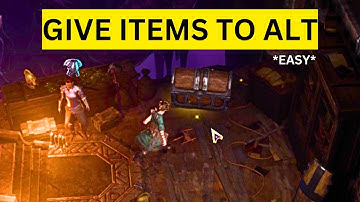 How To Give Items to Alt in Last Epoch(EASY)